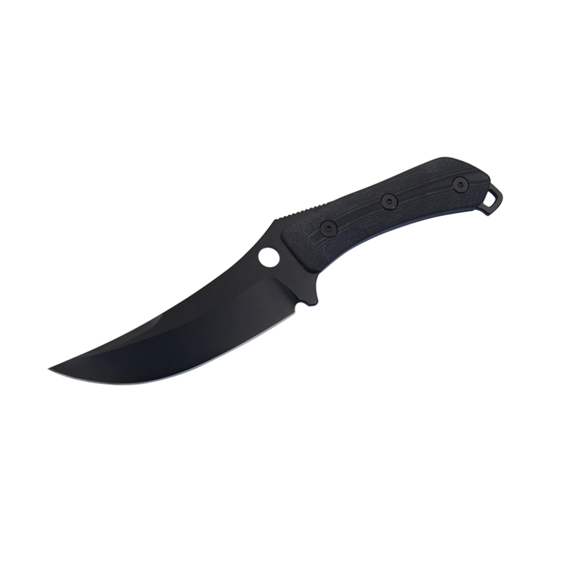 Couteau à lame fixe karambbit tactique