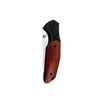 Aluminum And Wooden Handle Pocket Folding Knife