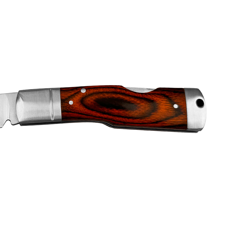 Ordinary Wooden Handle Foling Pocket Knife Ordinary Wooden Handle Foling Pocket Knife