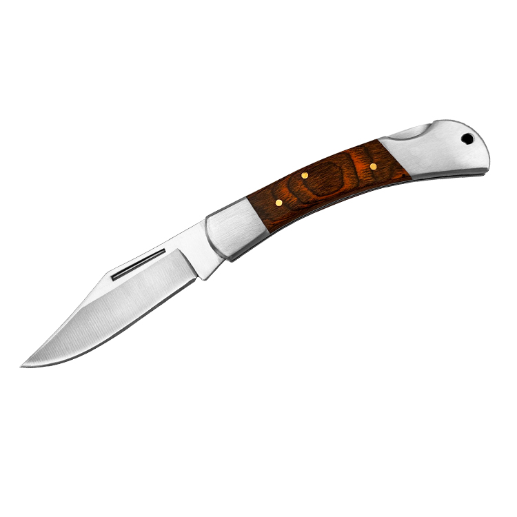 Classic Old Timer Pocket Knife In Wood Handle