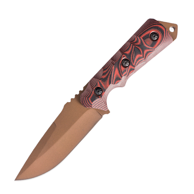 G10 Handle Fixedd Blade Knife For Hunting