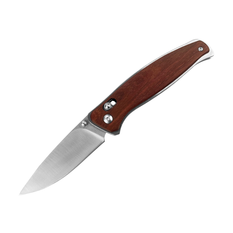 High-End Wooden EDC Folding Knife