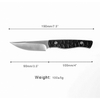G10 Stainless Steel Outdoor Hunting Knife