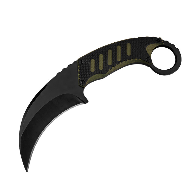 EDC Fixed Blade G10 Handle Karambit