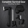 SvegaR 8-in-1 Survival Multi-tool Axe with Detachable Handsaw & Flint