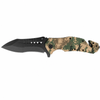 Svega 845D Tactical Folding Knife - Digital Camo Aluminum Handle, 420 Stainless Steel Blade, Emergency Survival Tool with Seatbelt Cutter & Glass Breaker