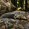 Svega 845D Tactical Folding Knife - Digital Camo Aluminum Handle, 420 Stainless Steel Blade, Emergency Survival Tool with Seatbelt Cutter & Glass Breaker