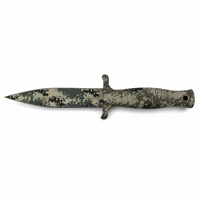 Svega Digital Camo Tactical Fixed Blade Knife with 3Cr13 Steel & PP Handle - SV015